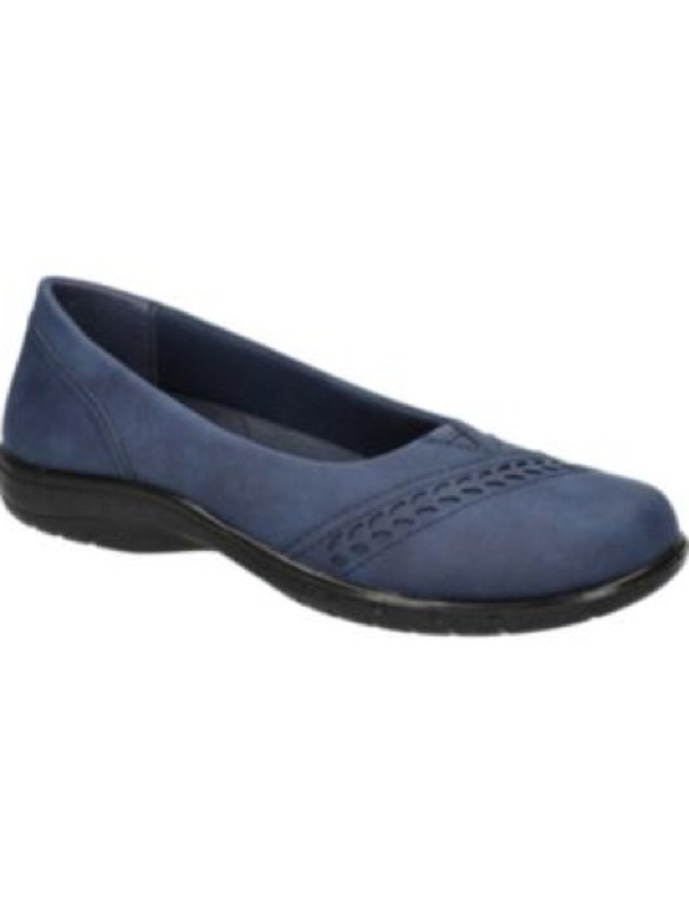 NWOT Easy Street Women’s Yori Comfort Flats Navy 8.5